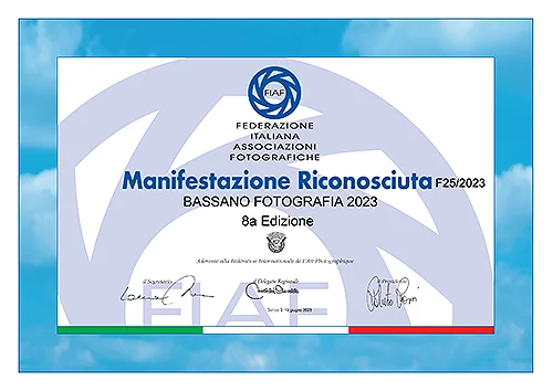 Attestato FIAF Riconoscimento Bassano Fotografia F25 2023 - Bassano Fotografia Attestato FIAF Riconoscimento Bassano Fotografia F25 2023 - Bassano Fotografia